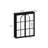 23.62 "Vintage Two Door Wall Cabinet With Mirror Bathroom Cabinet Bathroom Storage,Medicine Cabinet -97827908