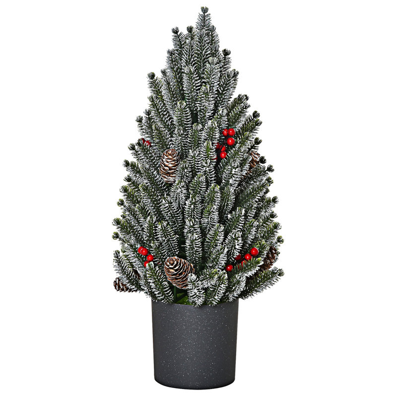 Arbre de Noël artificiel miniature 18 po
