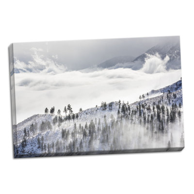 « daggett pass ii », reproduction de photo sur toile tendue