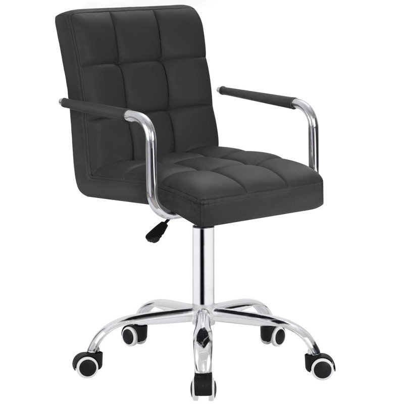 Chaise de travail Pierron, Noir
