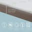 Davina Waterproof Fitted Mattress Protector Case Pack-719011843