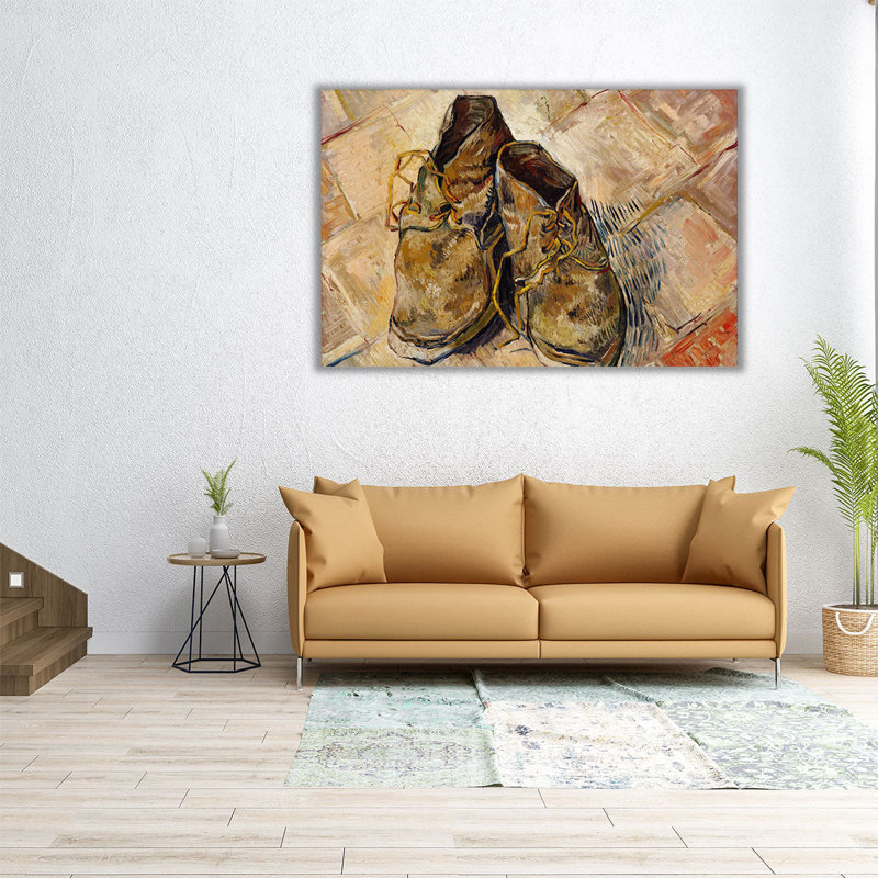Shoes, 1888 - Canvas Print Wall Art, 20" H x 30" W