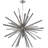 Jocelyn 9 - Light Axis Dimmable Sputnik Sphere Chandelier 47 Inch Wide-1170665705