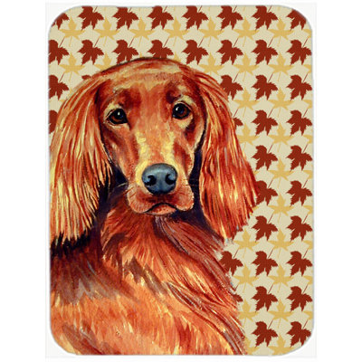 East Urban Home Irish Setter Portrait Glass Cutting Board