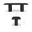 Kamber Daphne Dining Table Large Black
