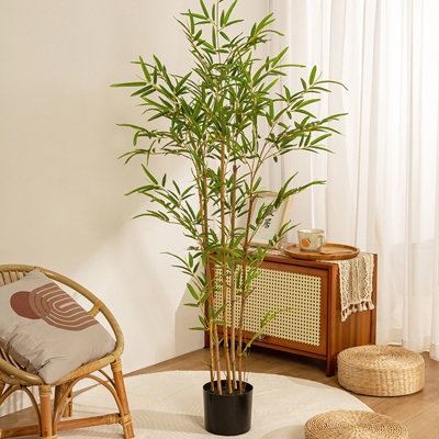 Faux Bonsai Plant in Freestanding