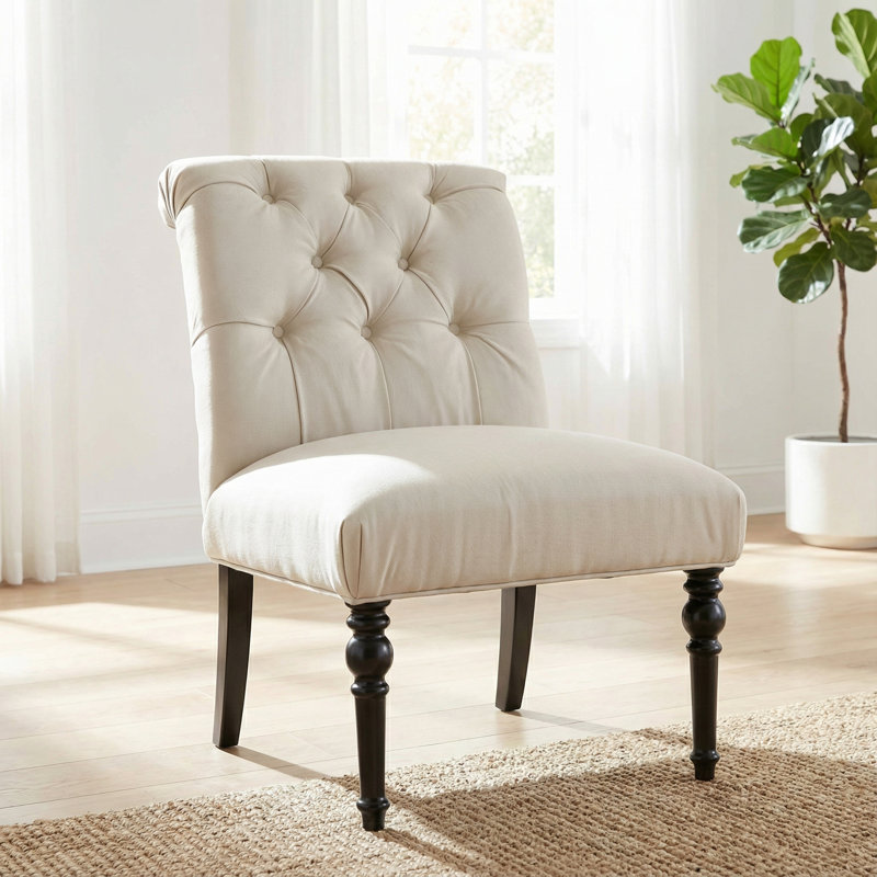 Fauteuil d'appoint Easton en tissu beige Easton