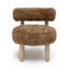 Vegan Shearling Accent Chair-1486072833