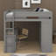 Lit mezzanine double avec placards et bureau-1478596314