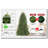 7FT Prelit Christmas Tree