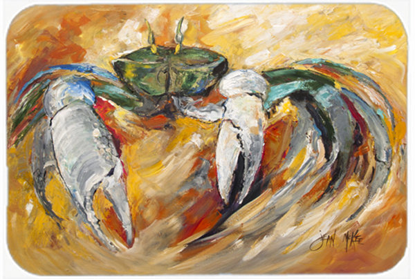 Colorful Crab Tempered Glass Cutting Board