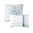 Blue Queen Bedding - 8 Pieces With Solid Navy And Shams 8 Comforter Print-117061493
