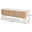 Boeld Unfinished TV Stand for TVs up to 65"