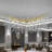 16-Light 55" Dimmable Tree Branches Crystal Linear Chandelier-1635931755