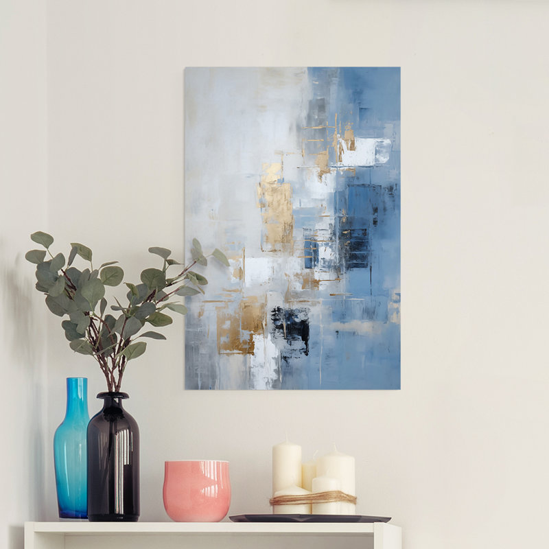 Série ABSTRACT Dxxix - impression sur toile seulement - non encadrée, H 48 po x l 32 po