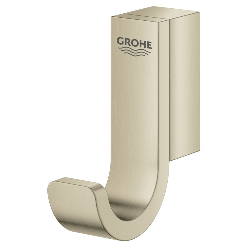 Selection Wall Mounted Towel Hook, Brushed Nickel