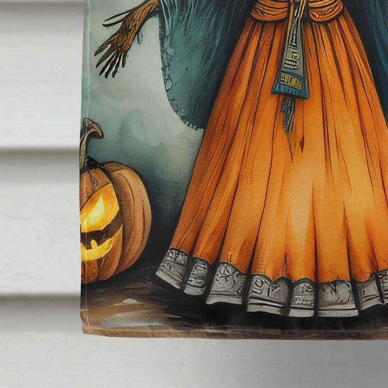 Drapeau de la maison d'Halloween squelette La Llorona