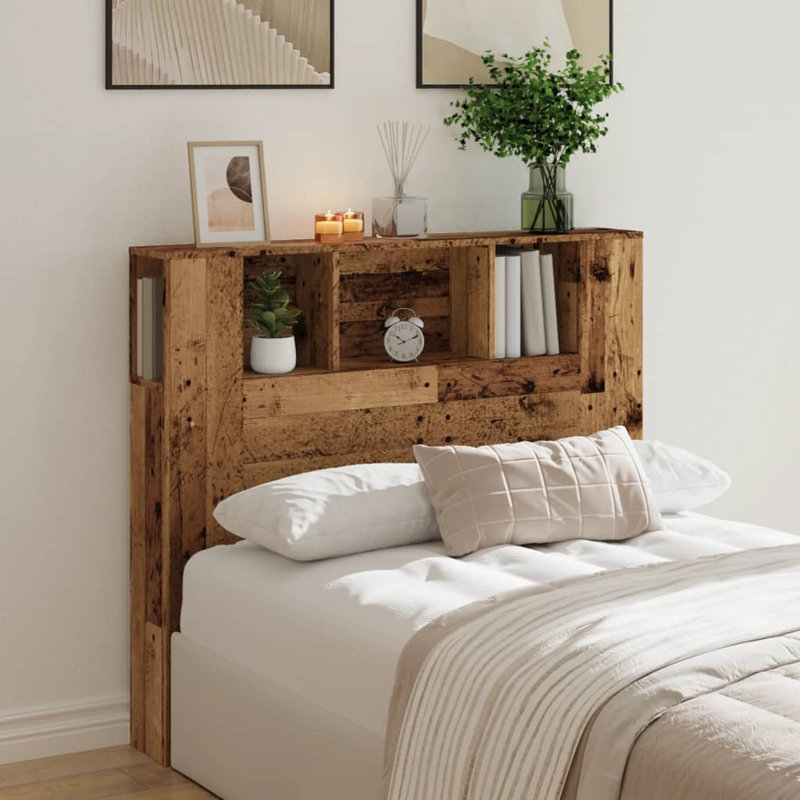 Gwenno 200 X 200cm Headboard, Old Wood