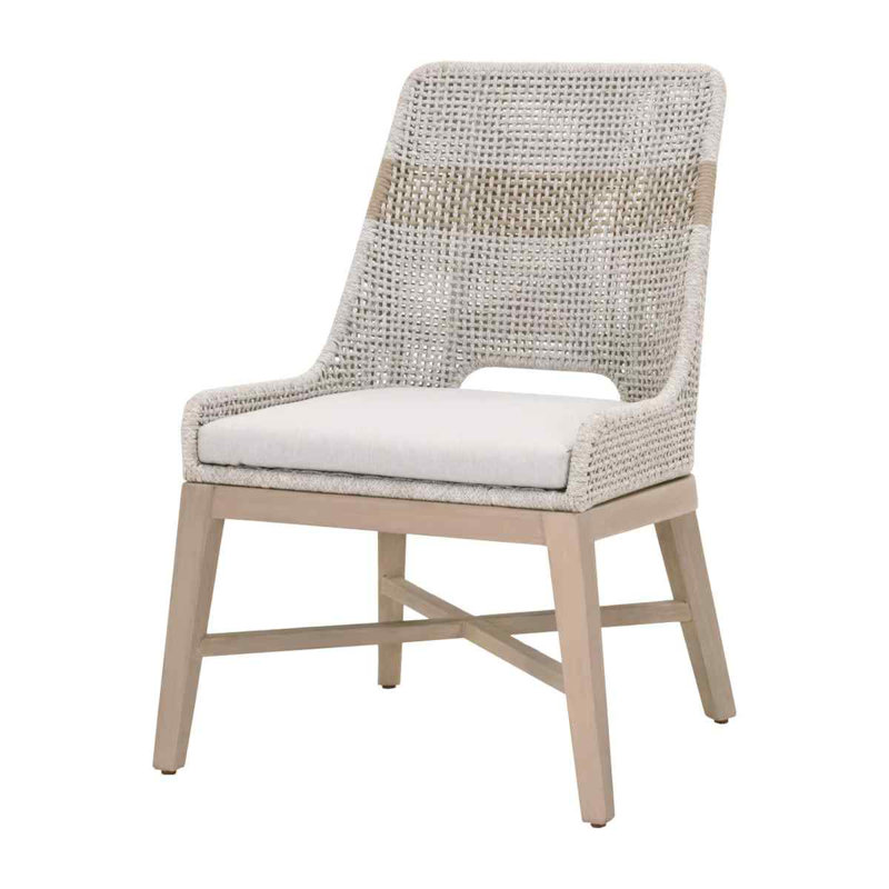 Chaise d'extérieur tapissier en oléfine 2 pièces