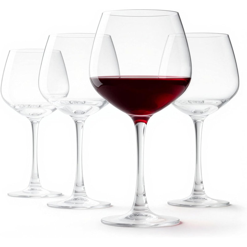 Verres à vin rouge à pied 20 oz (ensemble de 4)