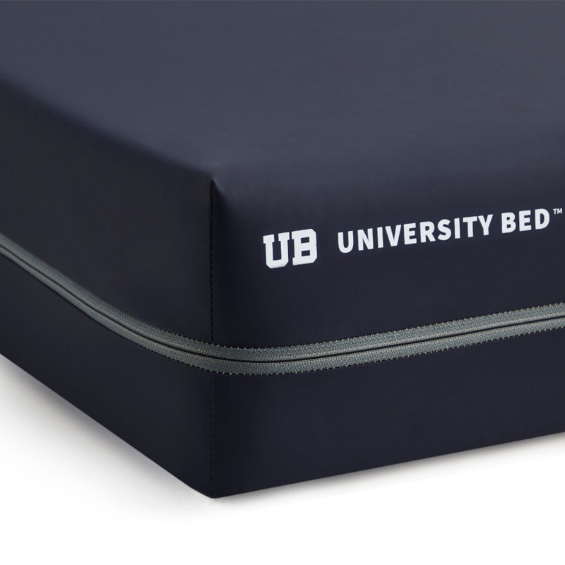 University Bed 10" Mattress Encasement Protector - Twin Xl, Navy, 10"