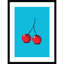 «Twin Cherries» par Nicholas Wood, reproduction d'art encadrée-566683718