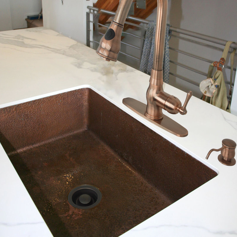 Garbage Disposal Kitchen Sink Drain, Oil Rubbed Bronze