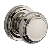 Traditional Single Dummy Door Knob with Traditional Round Rose