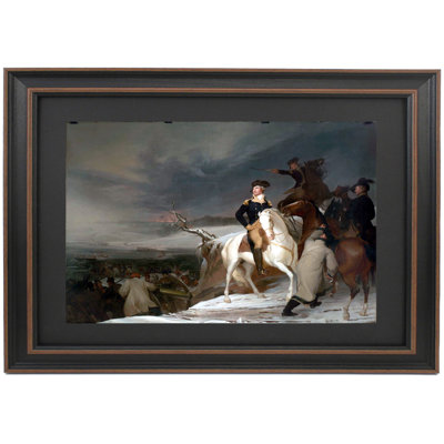 The Passage of the Delaware by Thomas Sully 1819 On Paper Illustration