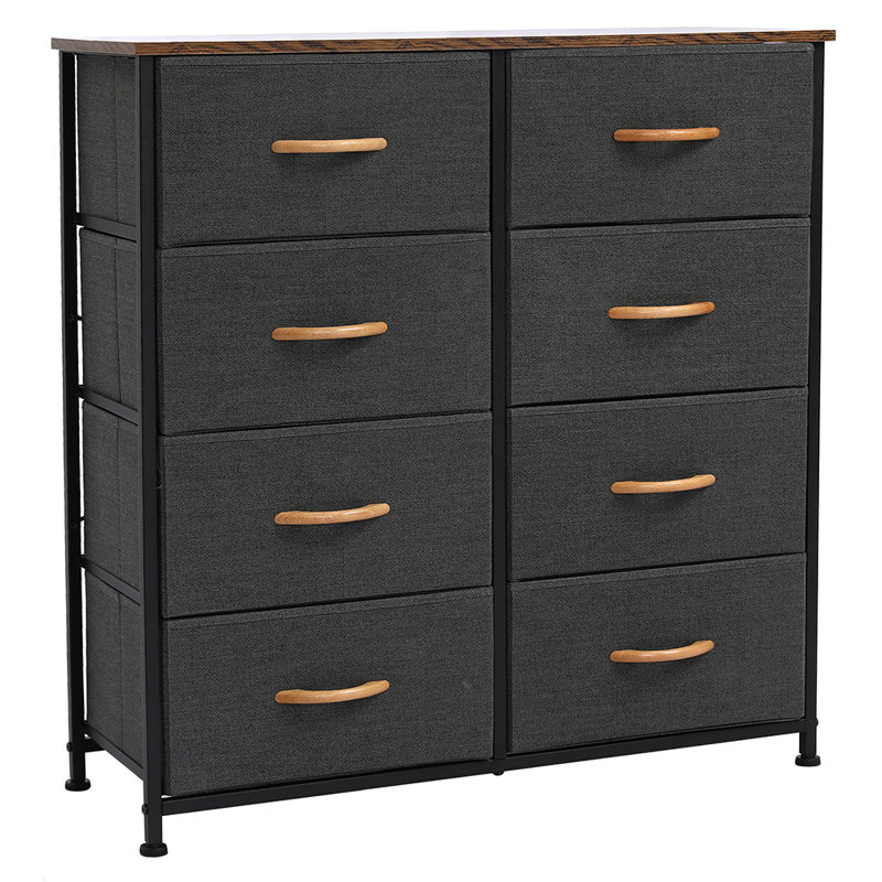 Hauser 8 Drawer Storage Drawer
