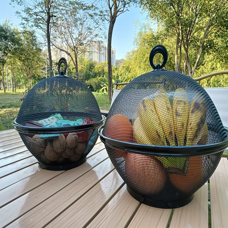 Williston Forge Metal Fruit Basket