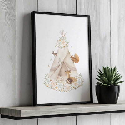 Happy Campers By Nina Stajner Canvas Art Print
