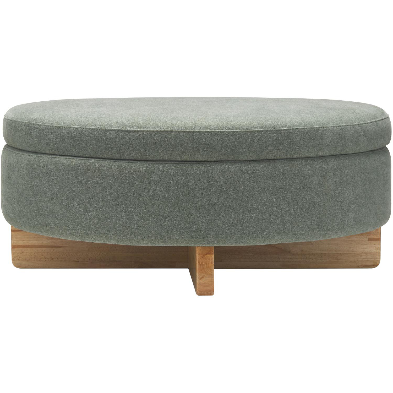 Roohan 48" Ottoman, Green