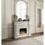 Foyer Vanaheim, finition blanc antique