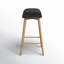 Tabouret de comptoir en bois véritable H 26 po-1610736158