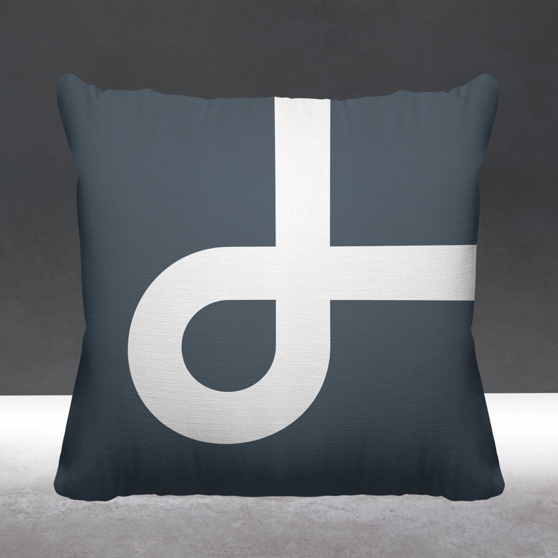 Coussin intérieur / extérieur Channing, Gris, L 15 po x H 15 po