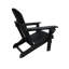 Chaise Adirondack pliante, chaises Adirondack en plastique texturé en bois avec porte-gobelet, chaise de foyer d'extérieur en PEHD résistant aux intempéries, chaises de patio pour le jardin, la cour, la terrasse, 380 lb-1242220429
