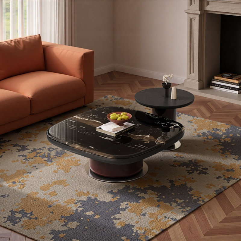 Table basse de style italien minimaliste