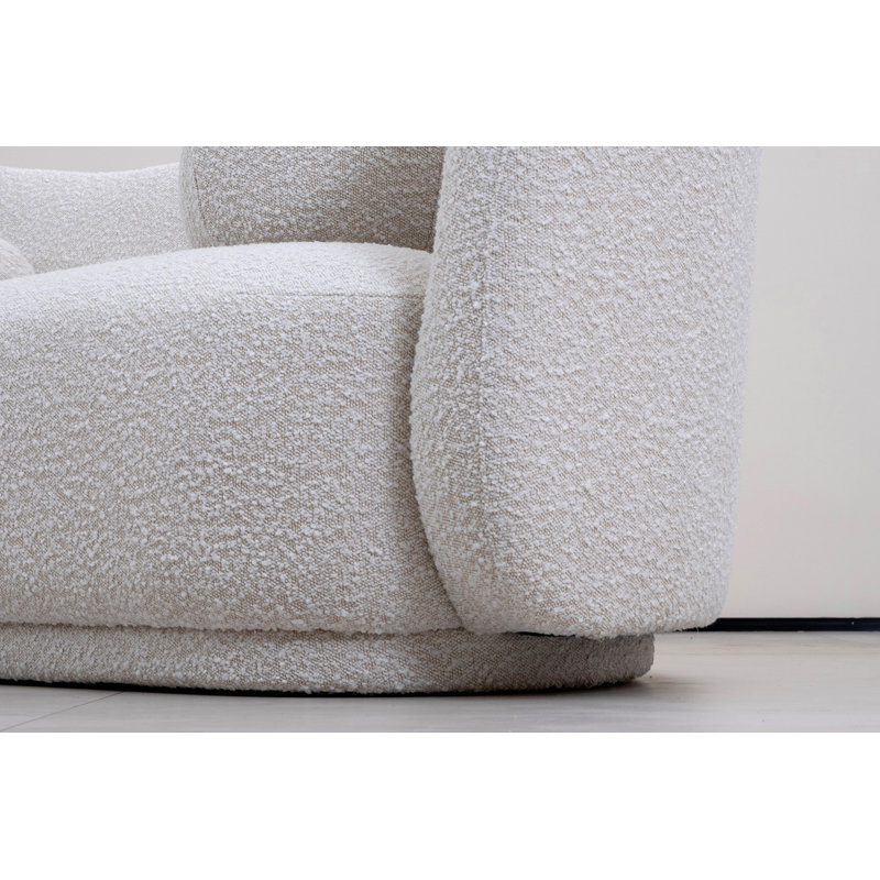 Canapé confortable Pagel, Chenille beige