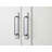 5'' Hole Pitch Sleek Bar Pull With G011 Backboard-Polished Chrome-113411543-130785719