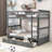 Elitza Kids Twin Over Twin Bunk Bed with Drawers-548489980