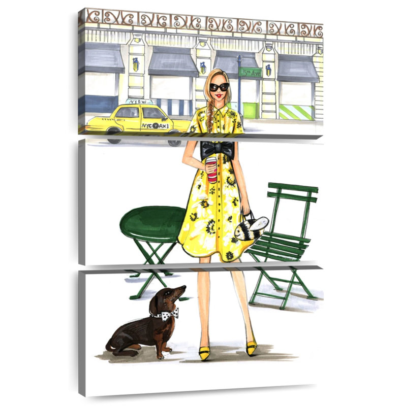 Shuttleworth Kate Spade Kinda Day, 32" H x 20" W