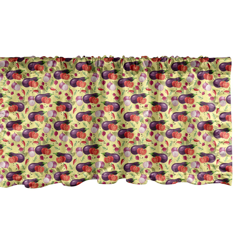 Ensemble de 2 cantonnières Ambesonne Mandala 51623, L 54 po x L 12 po
