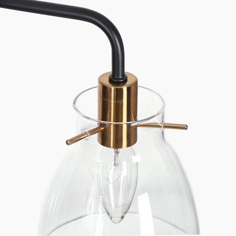 Luminaire suspendu conique unique à 6 lumières Cornia