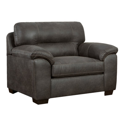 Chaise avec accoudoirs en tissu Tirana