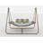 Sesalie Swing Chair with Stand,Capacity with Cushion Oversized Double Hammock Chair
