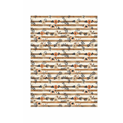 Motif floral d'automne sans cadre II
