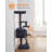 53.2" Crewkerne Multi-Level Cat Tree with Sisal Scratching Post, Ramp and Perch Bed-1338001966