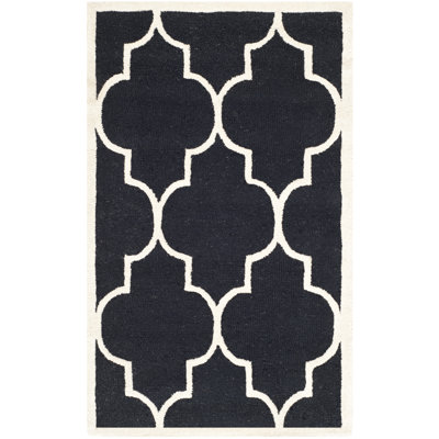 Cannen Cambridge Hand Tufted Wool Geometric Rug