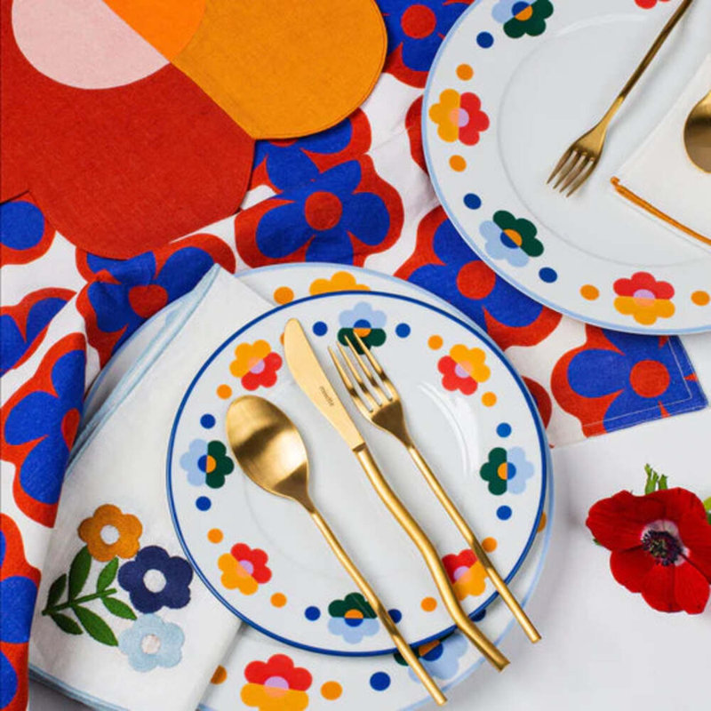 Floral Table Runnner